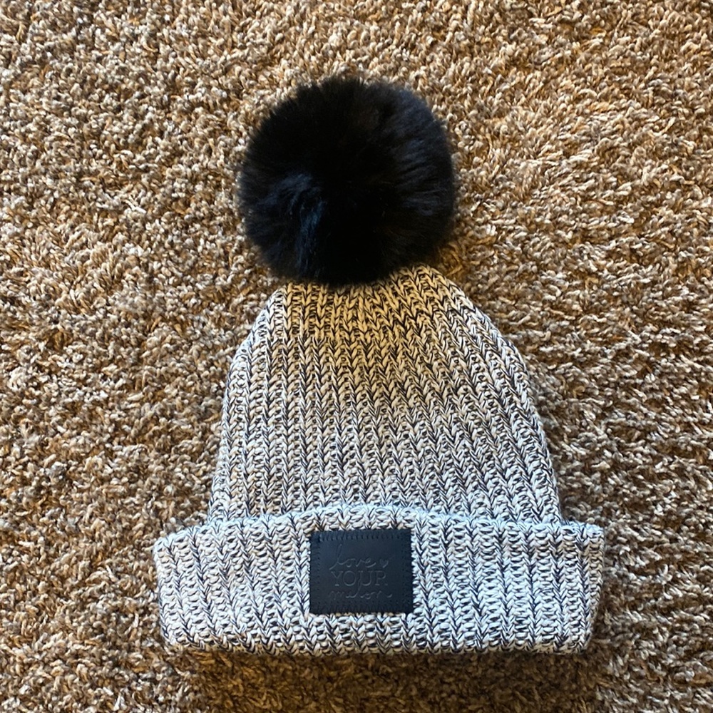 Love Your Melon Pom Beanie
